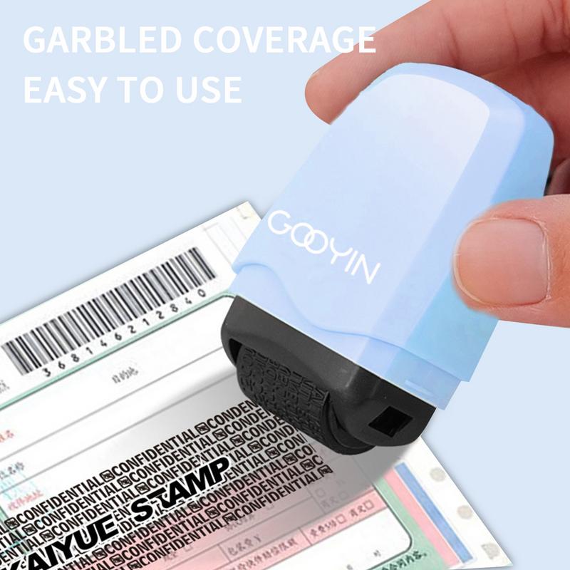 Vertraulich Stempel Stempelrolle Diebstahlschutz ID Siegel Abstrich Privatsphäre Vertrauliche Daten ID Siegel Abstrich Privatsphäre Vertraulich rosa grün von Joom DACH
