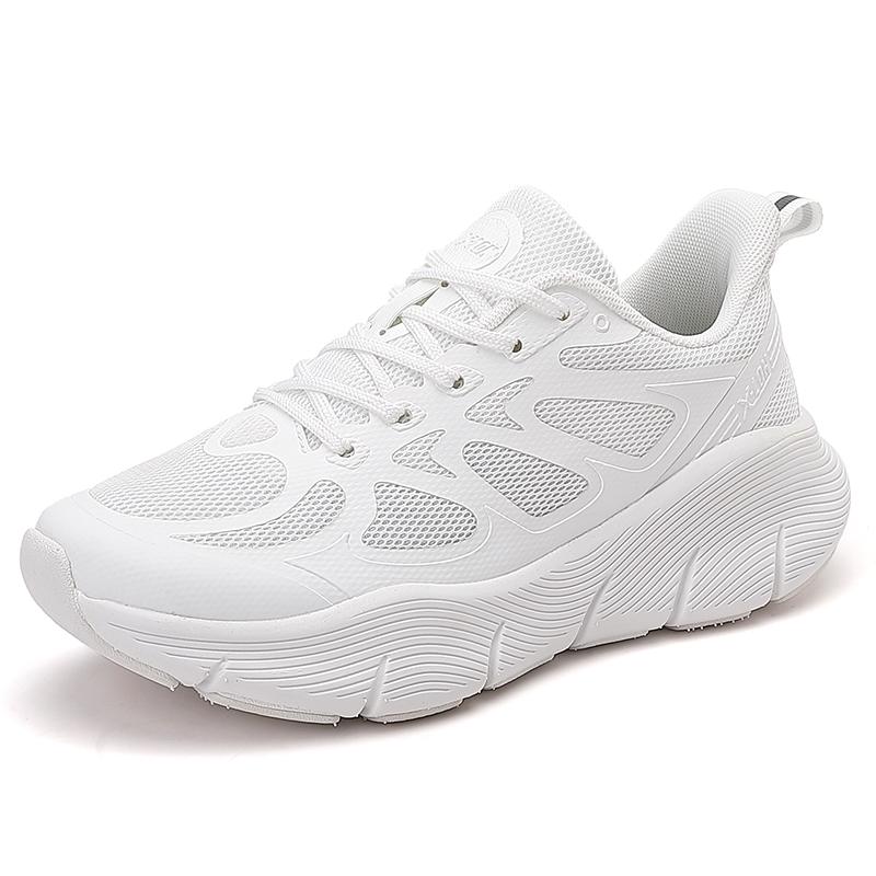 Vielseitige klobige Laufschuhe für Herren und Damen, Outdoor-Jogging, dicke Sohle, Turnschuhe, leichte, bequeme Wanderschuhe für Damen 44 von Joom DACH