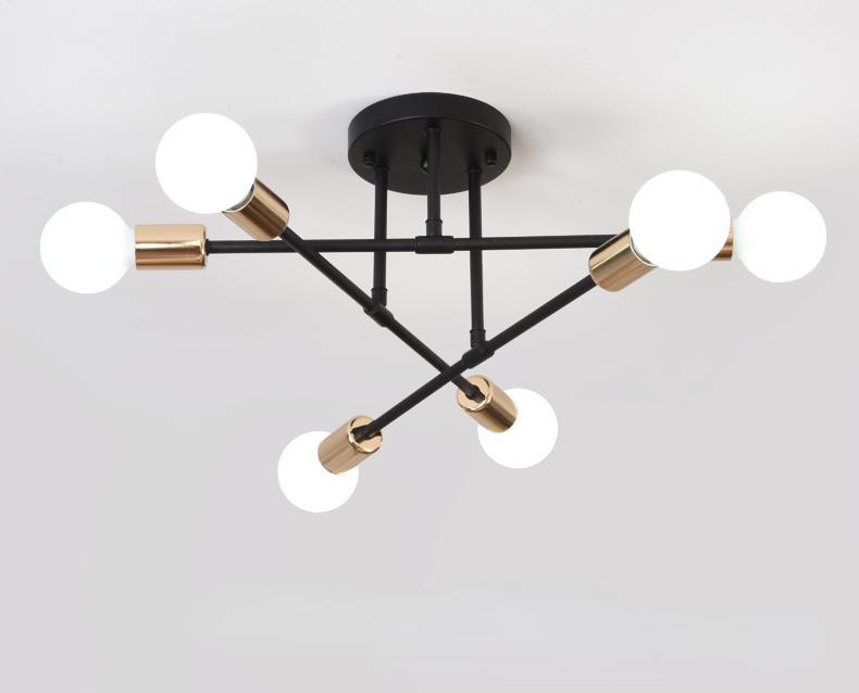 Vintage Eisen Deckenleuchten Kronleuchter 6 Steckdosen Beleuchtung Nordic Modern Home Wohnzimmer Schlafzimmer Deckenlampe Leuchten No Bulb Vintage Eisen Deckenleuchten Kronleuchter 6 Steckdosen Beleuchtung Nordic Modern Home Wohnzimmer Schlafzimmer Deckenlampe Leuchten No Bulb von Joom DACH
