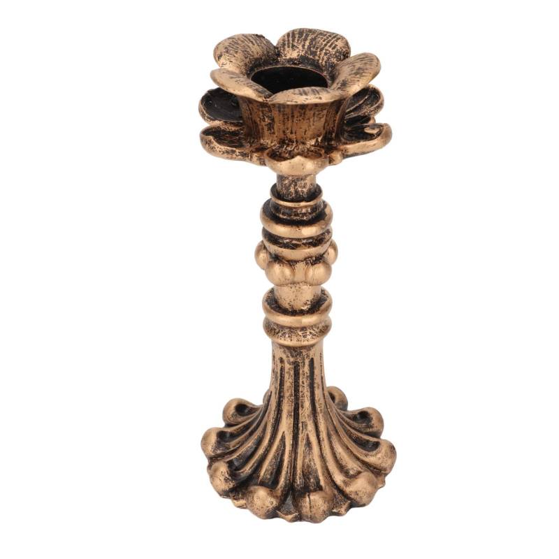 Vintage Geschnitzter Kerzenhalter Wunderschön Geschnitzter Bronze Säulenkerzenhalter für Hochzeit Geburtstag von Joom DACH