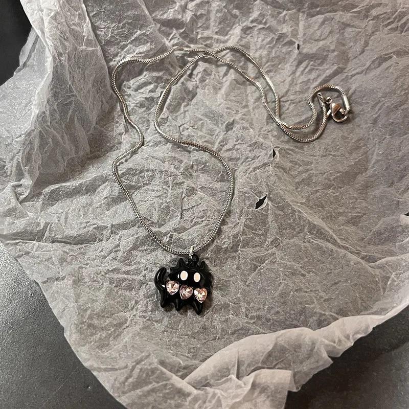 Vintage Mode Leder Seil Stern Anhänger Halskette für Frauen Männer Antik Silber Farbe Schmuck Zubehör Y2k Ästhetik von Joom DACH