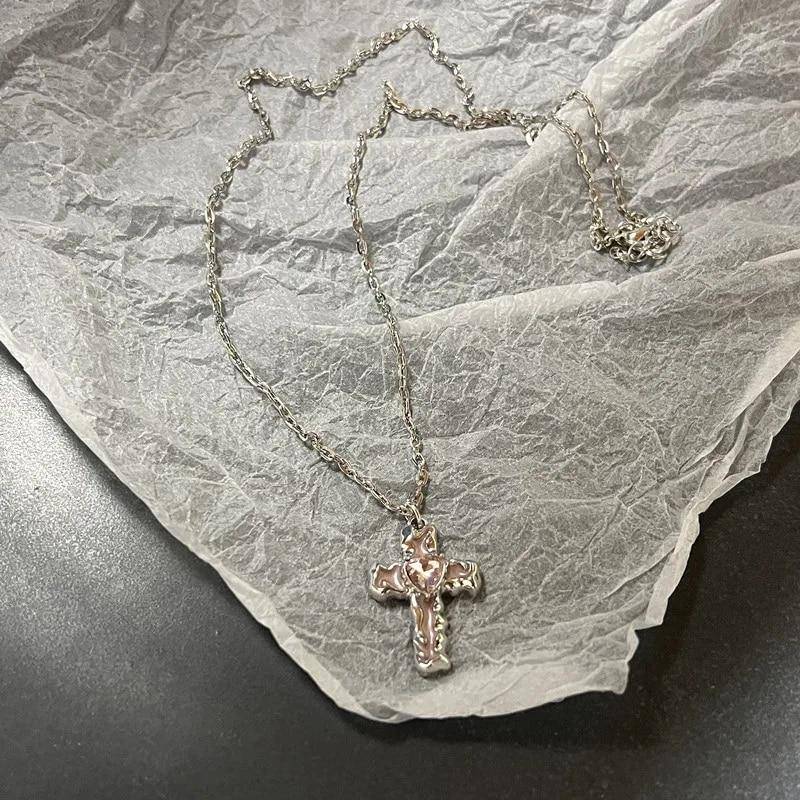 Vintage Mode Leder Seil Stern Anhänger Halskette für Frauen Männer Antik Silber Farbe Schmuck Zubehör Y2k Ästhetik von Joom DACH