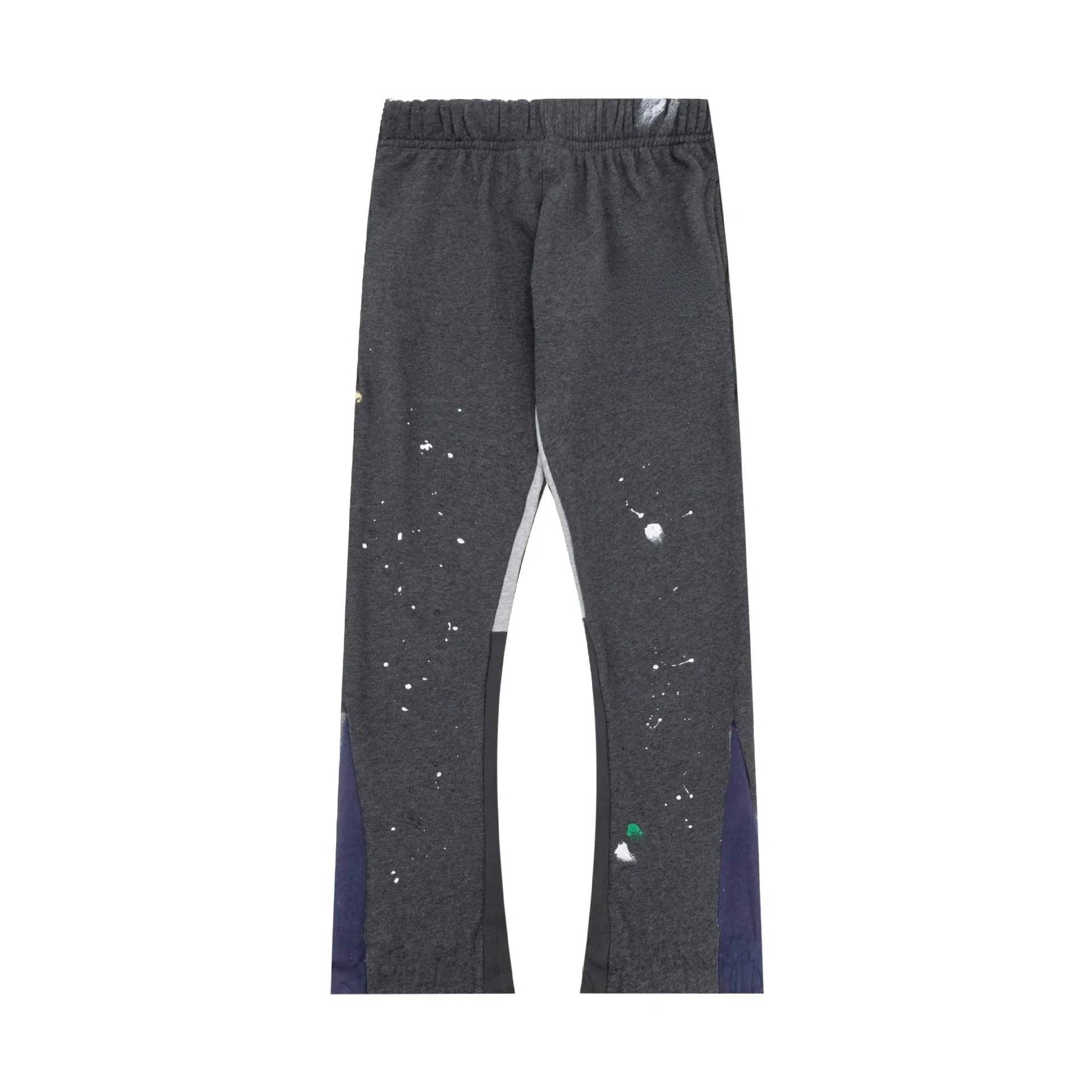 Vintage Tie Dye Jogginghose Y2K Kleidung Männer Frauen Hip Hop Buchstaben Baggy Casual Hose Casual Stretch Taille Jogginghose Hose M von Joom DACH