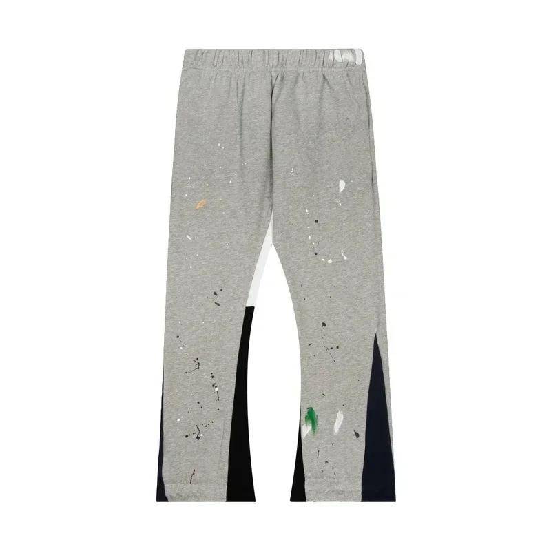 Vintage Tie Dye Jogginghose Y2K Kleidung Männer Frauen Hip Hop Buchstaben Baggy Casual Hose Casual Stretch Taille Jogginghose Hose S von Joom DACH