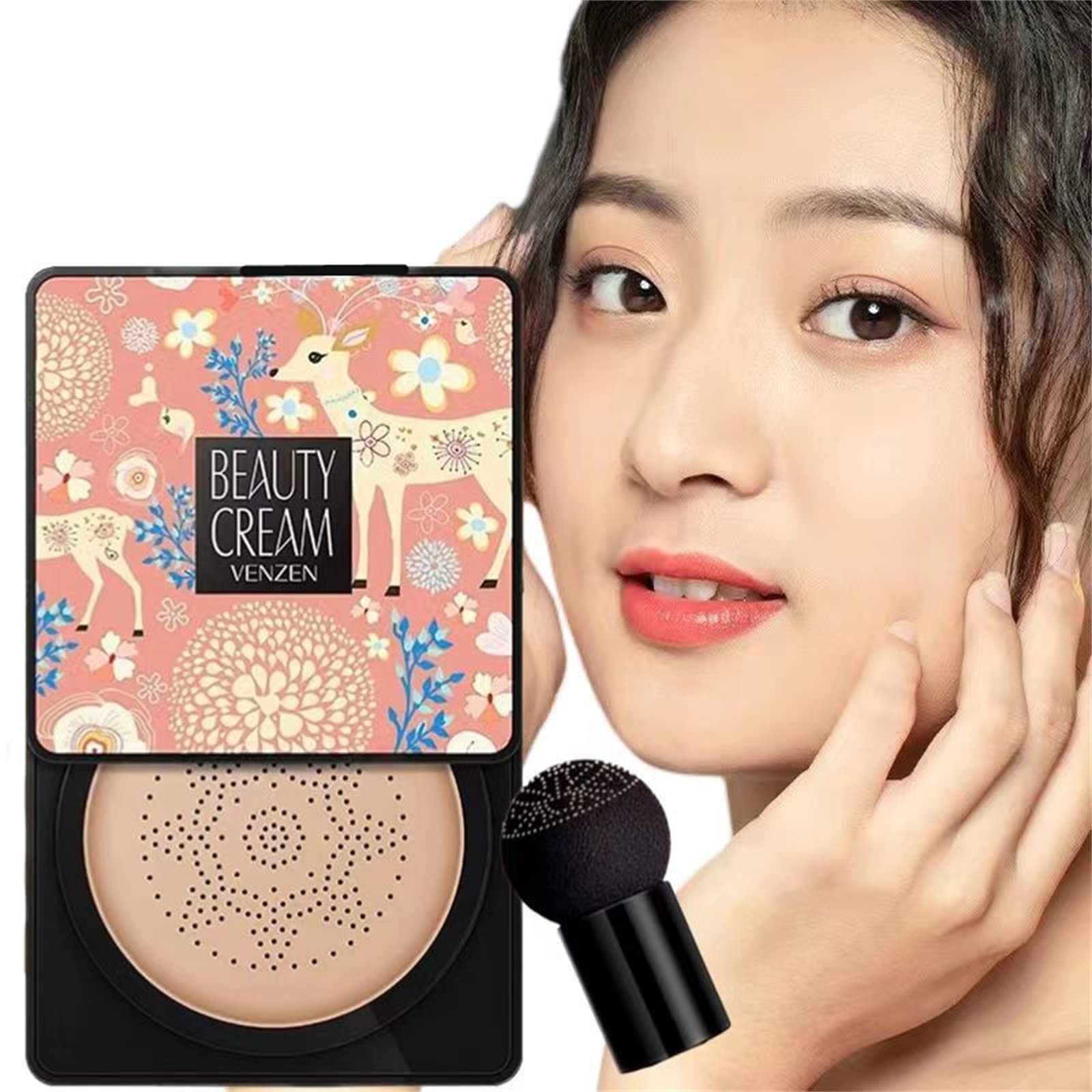 Voluroky Cushion Foundation VENZEN BEAUTY CREAM Beautiful Instant 6 Functions in Strong Moisturizes dry skin and keeps skin smooth and lustrous for a von Joom DACH