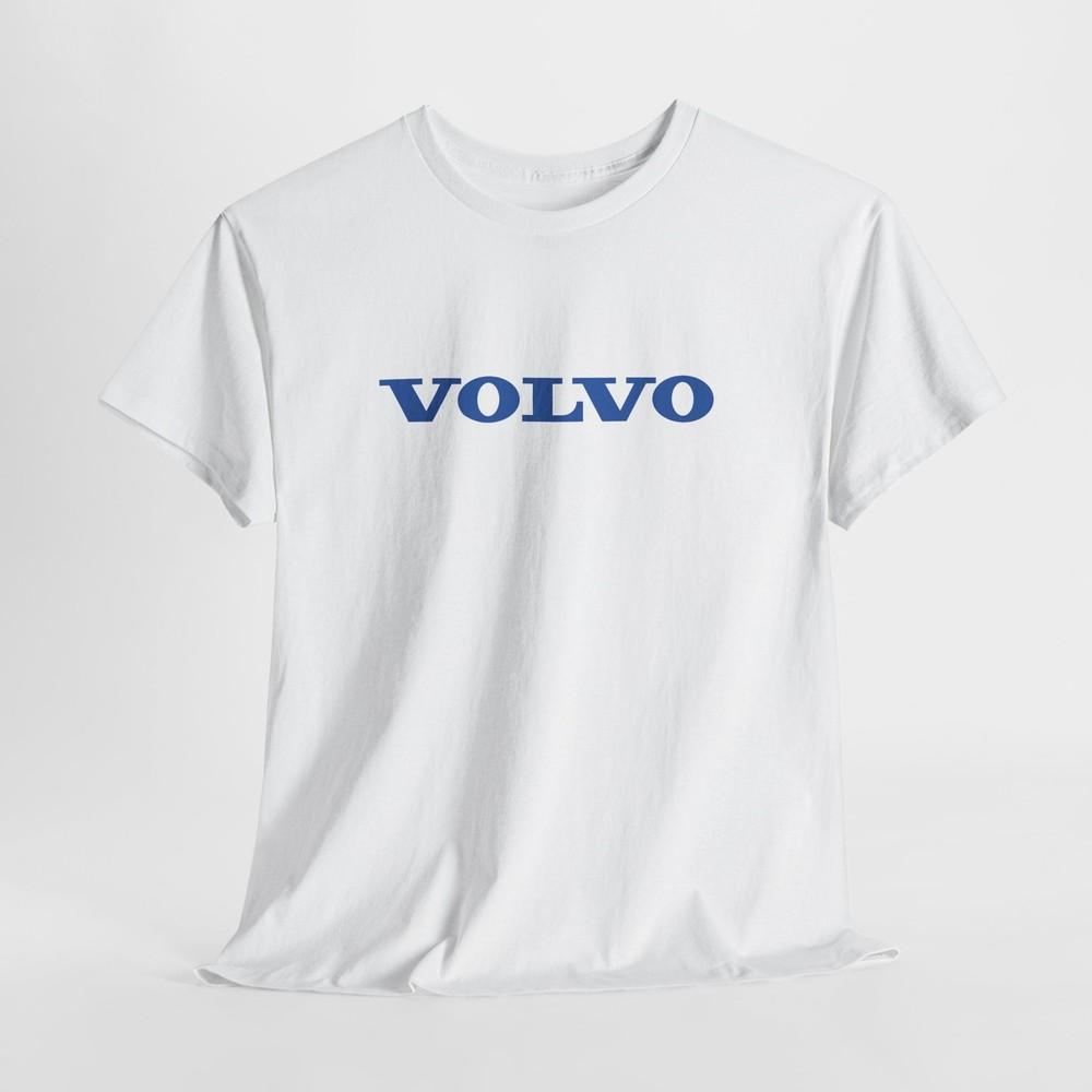 Volvo T-Shirt – Unisex Auto-Logo Baumwoll-T-Shirt für Männer Frauen oder Auto-Fans L von Joom DACH
