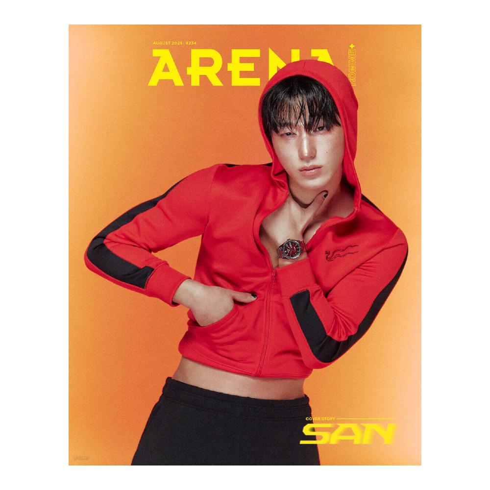 Vorbestellung ARENA HOMME+ Magazin August 2025 ATEEZ SAN Cover F ver. von Joom DACH