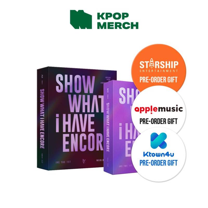 [Vorbestellung] IVE – Die 1. Welttournee [SHOW WHAT I HAVE – ENCORE] Blu-ray only von Joom DACH