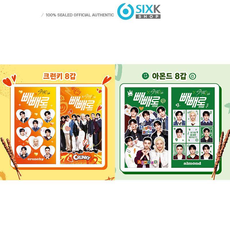 [Vorbestellung]STRAY KIDS X PEPERO SPECIAL EDITION PEPERO Almond&Crunky SET von Joom DACH