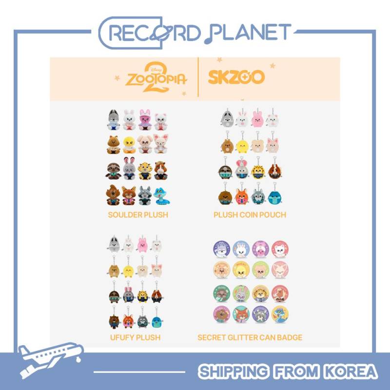 [Vorbestellung] Stray Kids - Zootopia2 SKZOO POP-UP STORE OFFIZIELLE MERCHANDISE UFUFY PLUSH (Leebit) von Joom DACH