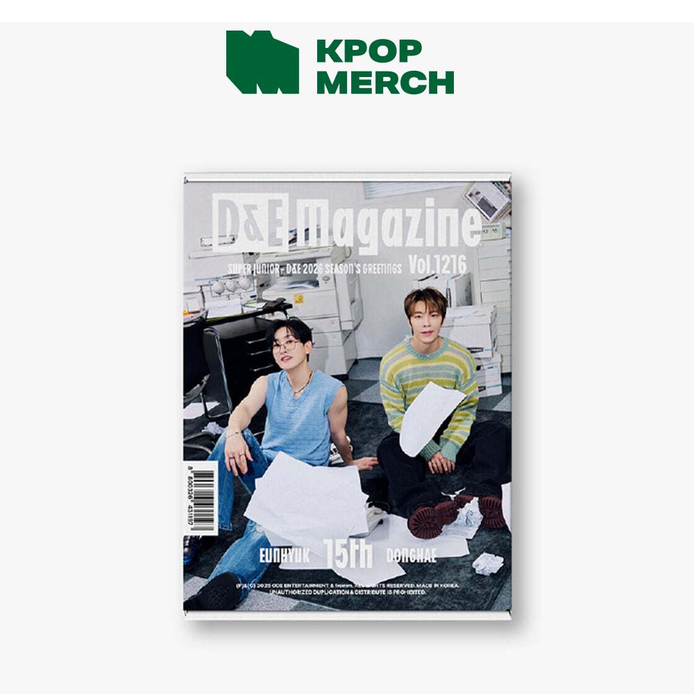 [Vorbestellung] Super Junior-D&E - 2026 Seasons Greetings D&E Magazin Vol.1216 von Joom DACH