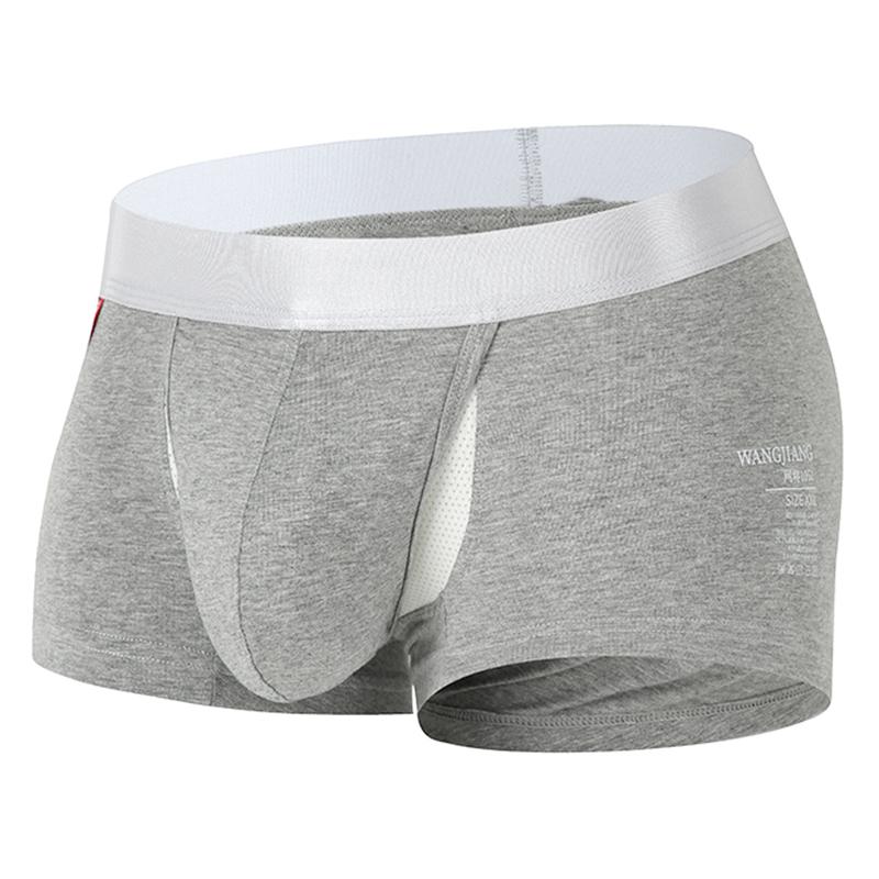 Vorne offen Unterwäsche Männer Baumwolle Sexy Männer Boxer Shorts Höschen Atmungsaktive Pouch Bulge Unterhose Männlich M licht grau Vorne offen Unterwäsche Männer Baumwolle Sexy Männer Boxer Shorts Höschen Atmungsaktive Pouch Bulge Unterhose Männlich M licht grau von Joom DACH