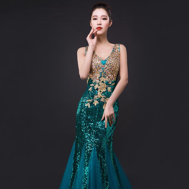 WTEMPO Damen Abendkleider, ärmellos, V-Ausschnitt, Fischschwanz, Hochzeitsempfangskleider, A-Linie, Brautkleider, Hohlträger, Partykleider S WTEMPO Damen Abendkleider, ärmellos, V-Ausschnitt, Fischschwanz, Hochzeitsempfangskleider, A-Linie, Brautkleider, Hohlträger, Partykleider S von Joom DACH