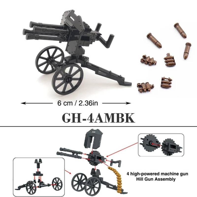 WW2 88mm Flak Geschütz Kanone Raketenartillerie Militär Armee Krieg Waffe Soldat MOC Playmobil Modell Baustein Kinder Kind Spielzeug von Joom DACH