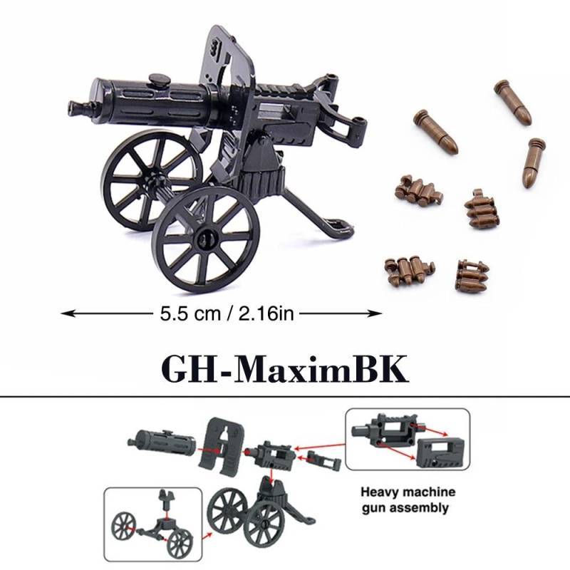 WW2 88mm Flak Geschütz Kanone Raketenartillerie Militär Armee Krieg Waffe Soldat MOC Playmobil Modell Baustein Kinder Kind Spielzeug von Joom DACH