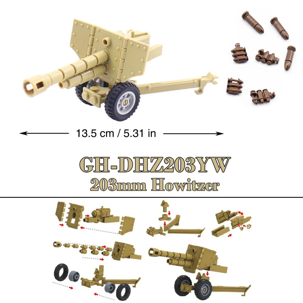 WW2 88mm Flak Geschütz Kanone Raketenartillerie Militär Armee Krieg Waffe Soldat MOC Playmobil Modell Baustein Kinder Kind Spielzeug von Joom DACH