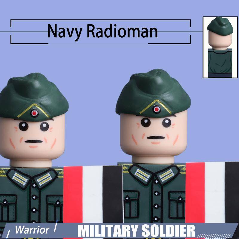 WW2 Marine Landtruppen Soldatenfigur Bausteine Armeeoffizier Krieger Mütze Helm Flagge Zubehör Militärsteine Spielzeug Jungen WW2 Marine Landtruppen Soldatenfigur Bausteine Armeeoffizier Krieger Mütze Helm Flagge Zubehör Militärsteine Spielzeug Jungen von Joom DACH