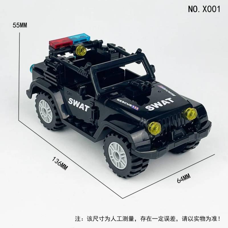 WW2 Militär Humvee Jeep 2 Modi Gepanzertes Fahrzeug Armee Auto Bausteine Bricks Classic Modell Figur Moc Spielzeug Jungen Kinder Geschenk von Joom DACH