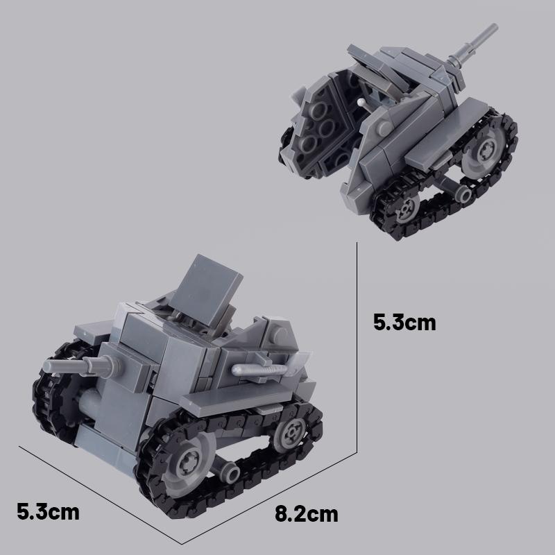 WW2 Militärfahrzeug-Bausteine Kanone Angriff Panzerfahrzeug Kampfpanzer Auto LKW Armee Waffe Lernspielzeug für Kinder von Joom DACH