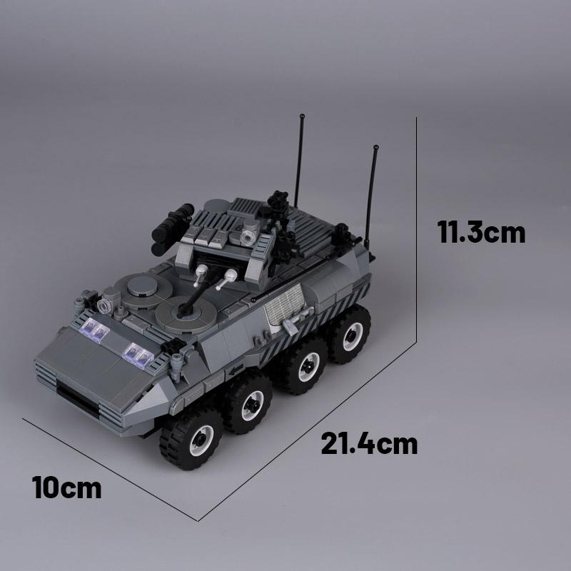 WW2 Militärfahrzeug-Bausteine Kanone Angriff Panzerfahrzeug Kampfpanzer Auto LKW Armee Waffe Lernspielzeug für Kinder von Joom DACH