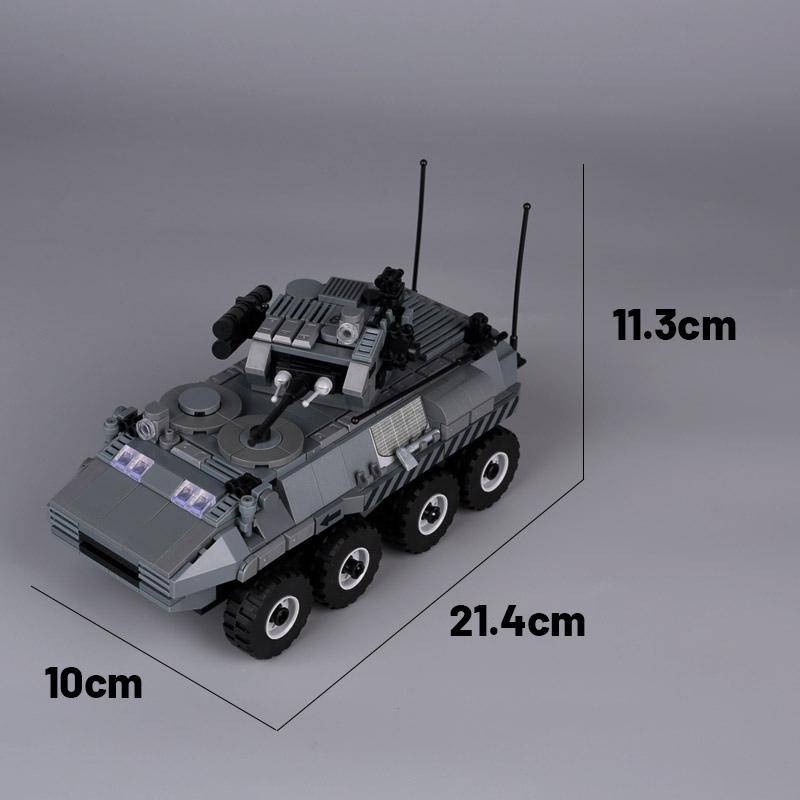 WW2 Militärfahrzeug-Bausteine Kanone Angriff Panzerfahrzeug Kampfpanzer Auto LKW Armee Waffe Lernspielzeug für Kinder von Joom DACH