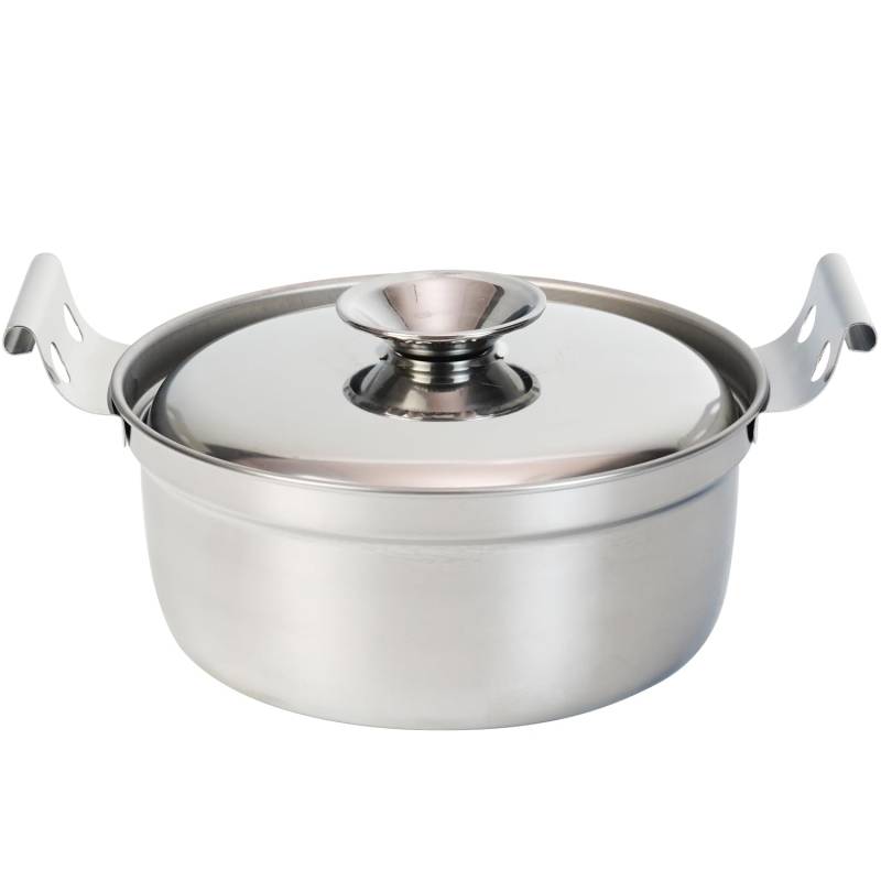 Wahei Freiz Perfekt für Beutelnudeln Edelstahltopf Tiefer Topf 14cm IH kompatibel Gastopf Sundubu Samgyetang Geschmackserkundung zweihändig RB-3359 silber von Joom DACH