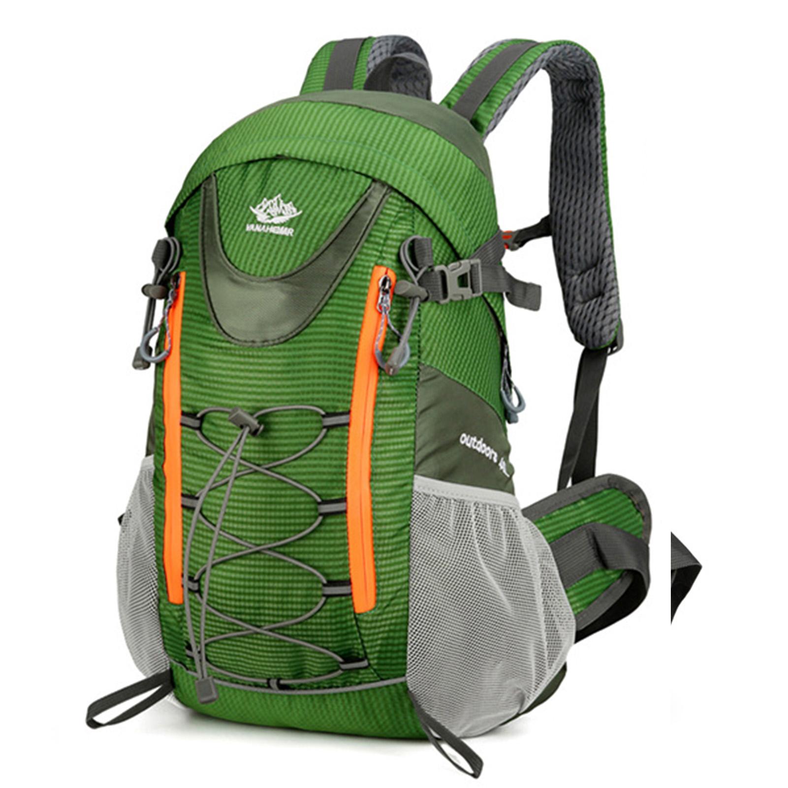 Wandern Reise Rucksack 40L Outdoor Wasser-Abweisend Camping Rucksack Trekking Rucksack Walking grün von Joom DACH