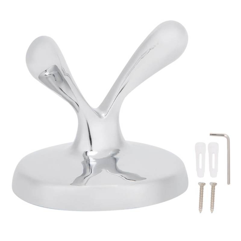 Wandmontierter Doppelter Bademantelhaken Edelstahl Mantel Handtuchhalter Halter für BadezimmerDoppelter Bademantelhaken von Joom DACH