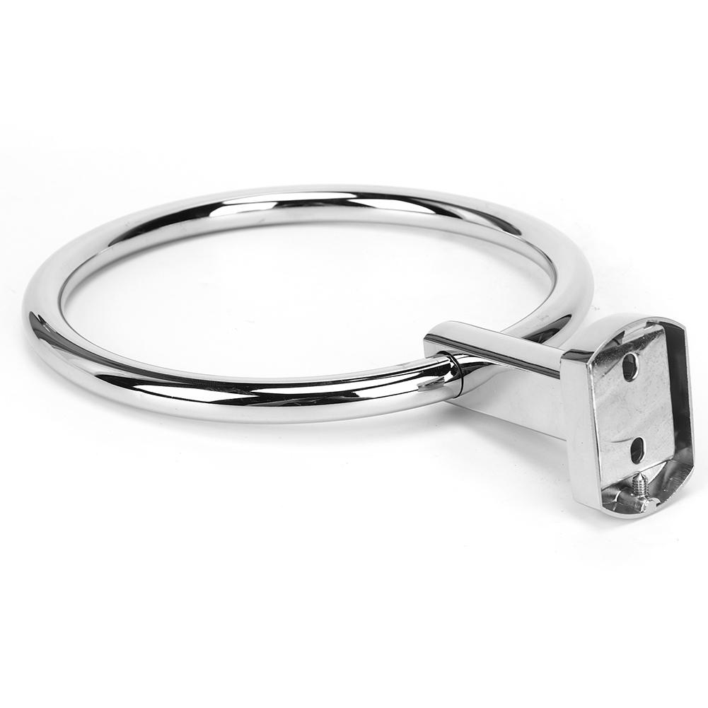 Wandmontierter Handtuchring Edelstahl Badezimmer Rund Handtuchhalter Halter Zubehör von Joom DACH