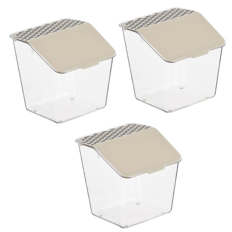 Wandmontierter Knoblauchbehälter Aufbewahrung Stilvoller Transparenter Lebensmittel-Knoblauchbehälter für Zwiebel Küche von Joom DACH