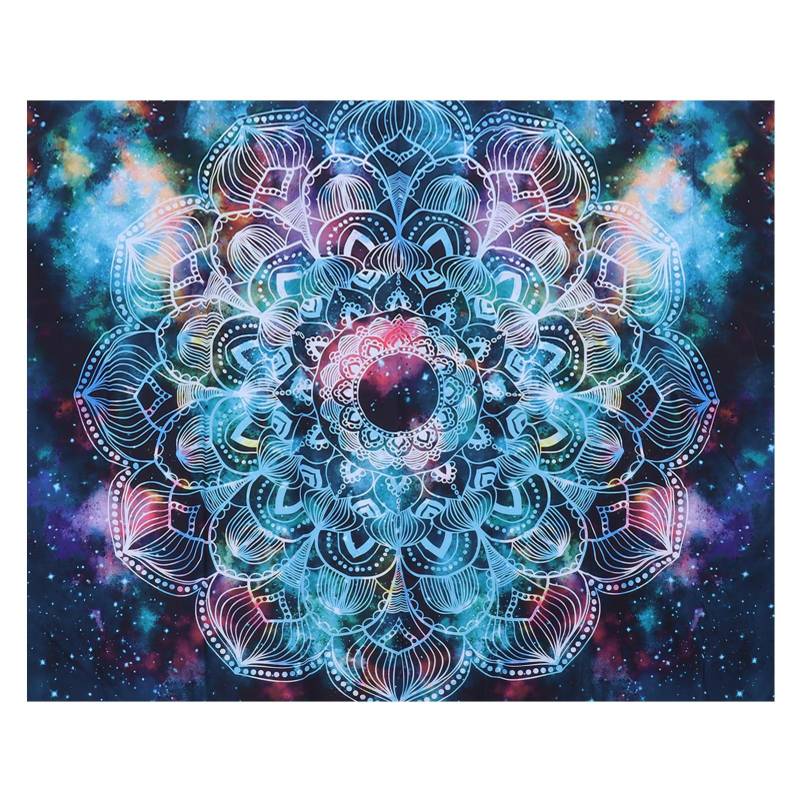 Wandteppich Innovativer Polyester Hänge Teppich Hintergrund Dekoration Heimwerker 150x130cm von Joom DACH