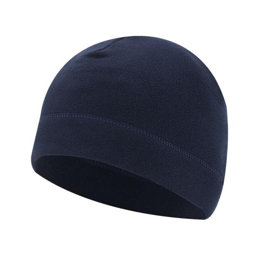 Warme Beanie-Mütze für Männer und Frauen mit Bündchen, dicke Fleece-Wintermütze, elastische Totenkopfkappe für den Winter, Laufen im Freien, Reiten, Skifahren von Joom DACH