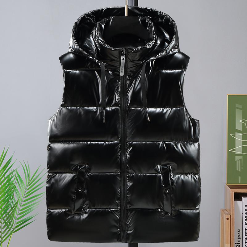 Warme Gepolsterte Weste Männlichen Neue Mode Dicke Schwarze Ärmellose Jacken Mit Kapuze Zipper Herbst Winter Mantel Männer Plus Größe Weste L schwarz Warme Gepolsterte Weste Männlichen Neue Mode Dicke Schwarze Ärmellose Jacken Mit Kapuze Zipper Herbst Winter Mantel Männer Plus Größe Weste L schwarz von Joom DACH