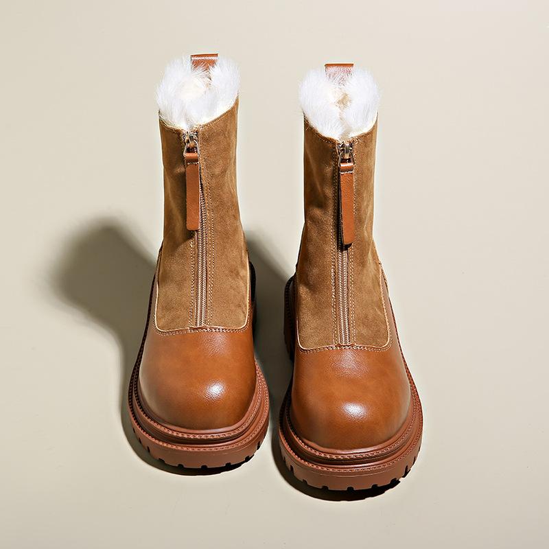 Warme Plüschstiefel Damen Winterschuhe Chelsea Wildleder Plateau Casual Damen Stiefeletten Runde Zehen Pelz Goth Botas Feminina Braun 35 Warme Plüschstiefel Damen Winterschuhe Chelsea Wildleder Plateau Casual Damen Stiefeletten Runde Zehen Pelz Goth Botas Feminina Braun 35 von Joom DACH