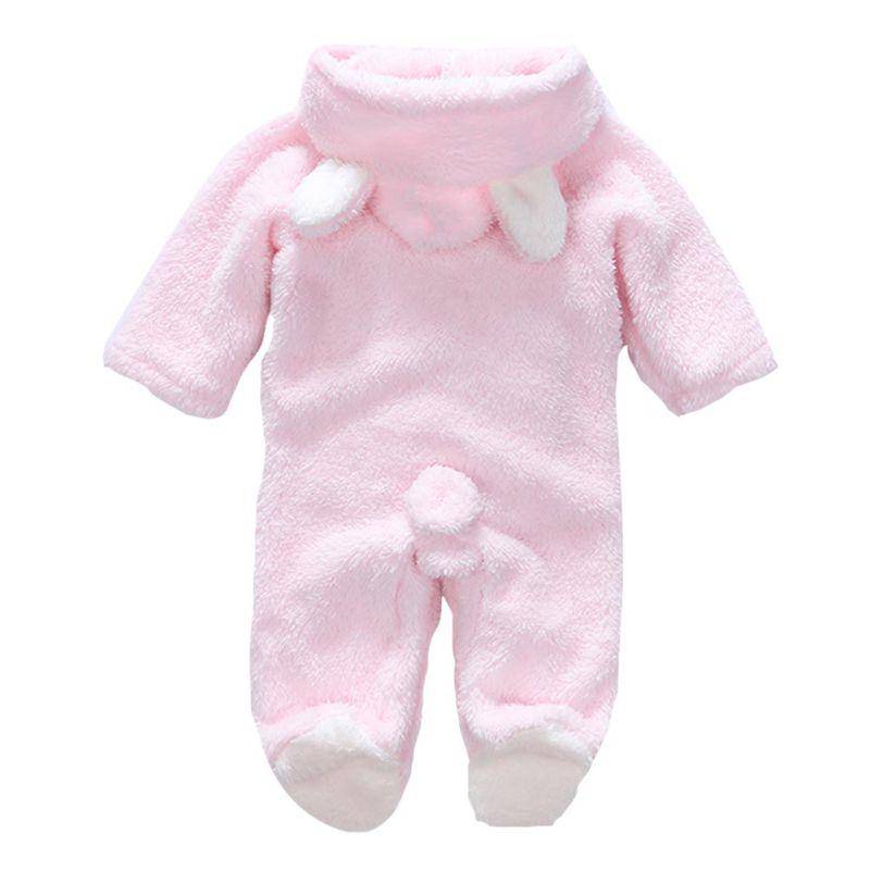 Warmer Strampler aus Korallenfleece für Babys, für Jungen und Mädchen 6-9m rosa Warmer Strampler aus Korallenfleece für Babys, für Jungen und Mädchen 6-9m rosa von Joom DACH