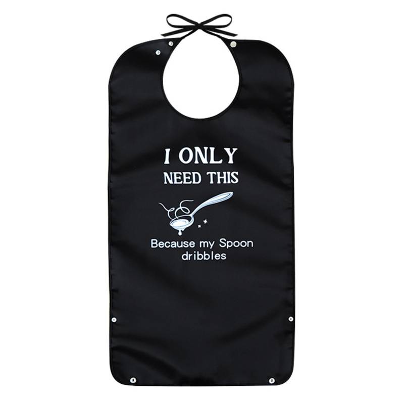 Waschbare Lätzchen für Erwachsene, wiederverwendbare Esslätzchen, wasserdichte Lätzchen, Kleidungsschutzlätzchen für Unisex, ältere und behinderte Menschen C01 von Joom DACH