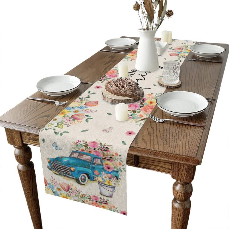 Waschbare Serviette Tischläufer Tischdecke von Joom DACH