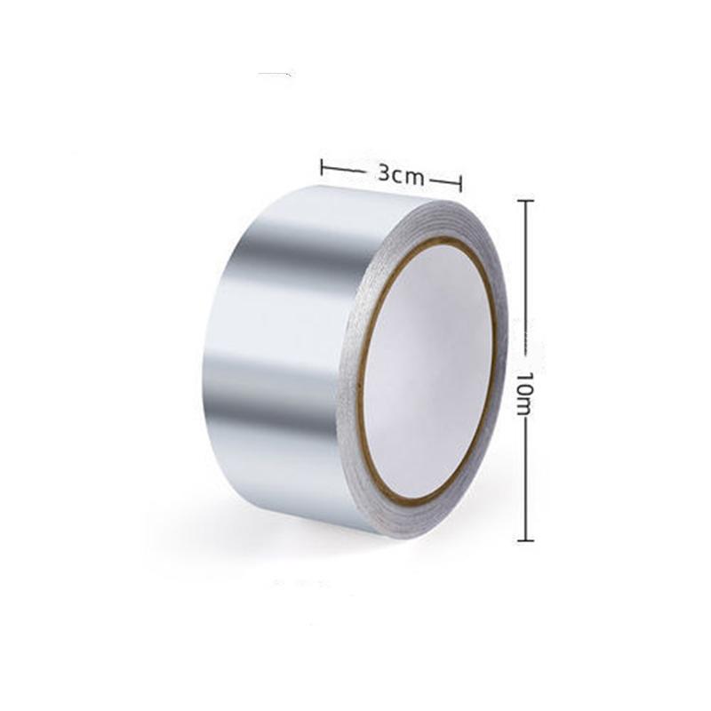 Waschbecken Wasserdichter Aufkleber Arbeitsplatte Anti-Schimmel-Klebeband Wärmedämmung Aluminiumfolie Küche Badezimmerzubehör 3cm*10m von Joom DACH