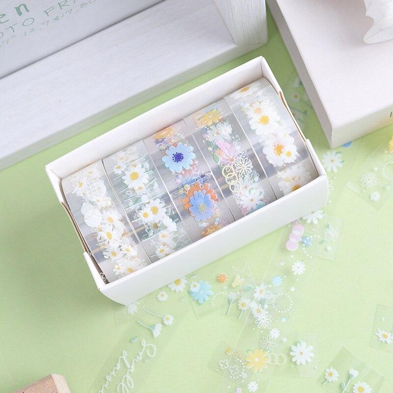 Washi Tape 5 Stück/Box Aufkleber Washitape Schulbedarf Schreibwaren Sternenhimmel Masking Tape Niedliches Cintas Decorativas Washi Tape Set von Joom DACH