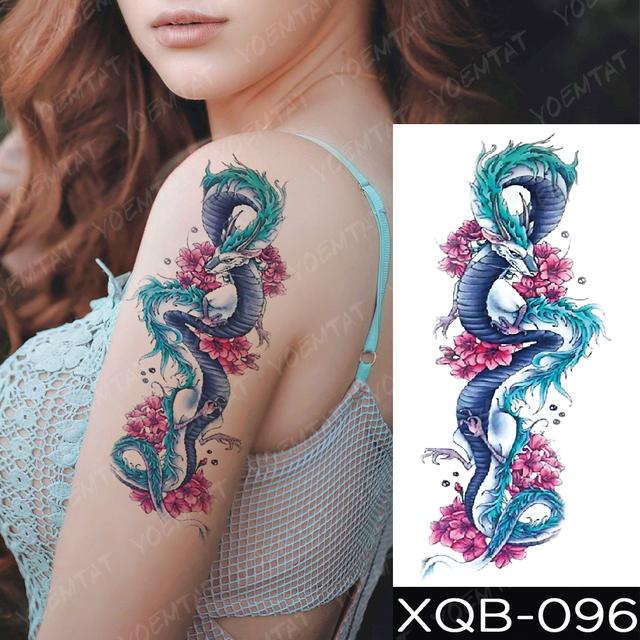 Wasserdicht Temporäre Tätowierung Aufkleber Schwarz Schlange Drachen Totem Flash Tatto Tiger Blumen Rosen Körper Kunst Arm Gefälschte Tatoo Männer Frauen Wasserdicht Temporäre Tätowierung Aufkleber Schwarz Schlange Drachen Totem Flash Tatto Tiger Blumen Rosen Körper Kunst Arm Gefälschte Tatoo Männer Frauen von Joom DACH