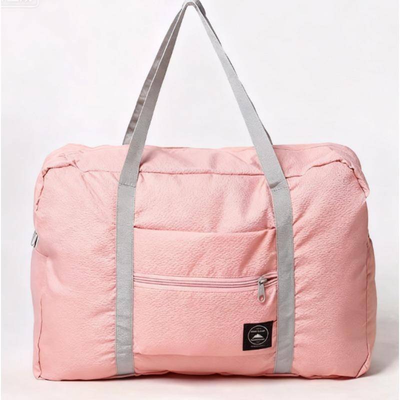 Wasserdichte Gepäckaufbewahrungstaschen, Koffer, Reisetasche, Handtasche, große Reisetasche, Organizer-Tasche rosa von Joom DACH