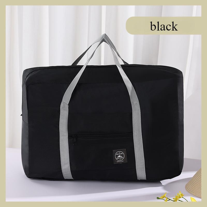 Wasserdichte Gepäckaufbewahrungstaschen, Koffer, Reisetasche, Handtasche, große Reisetasche, Organizer-Tasche schwarz von Joom DACH