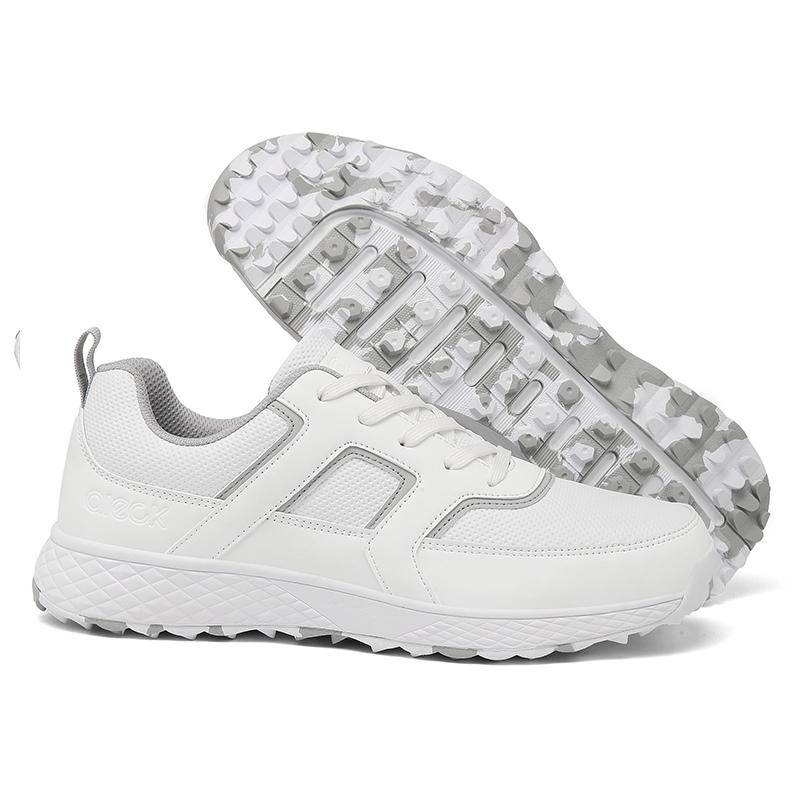 Wasserdichte Golfschuhe Damen Atmungsaktive Golf-Sneakers Herren Spikeless Sportschuhe Wanderschuhe Outdoor-Sport Golfschuhe 44 von Joom DACH
