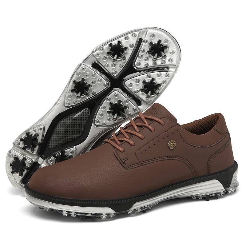 Wasserdichte Golfschuhe für Herren, Golf-Sneakers für Herren, Outdoor-Golfschuhe, Wander- und Sport-Caddy-Schuh, atmungsaktiv, sportlich, Größe 40–47 45 von Joom DACH