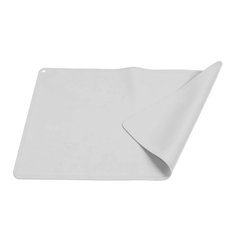 Wasserdichte Rutschfeste Platzmatte Silikon Hitzeschutzpad Kinder Tischmatte für Küchengebrauch(Grau ) grau von Joom DACH