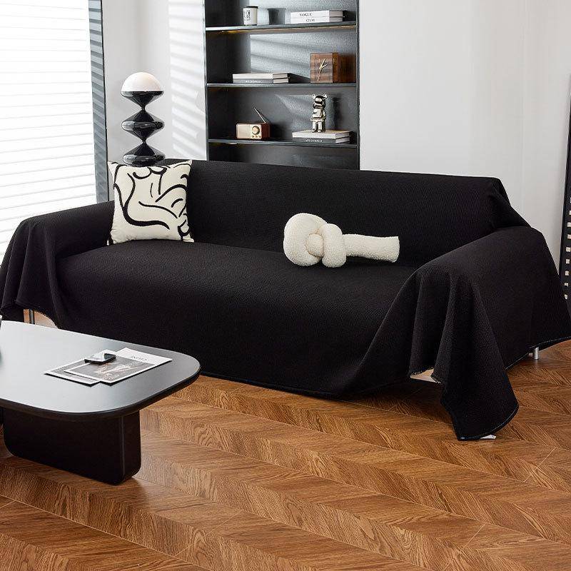 Wasserdichter Sofabezug Einfarbig Waffel Anti-Rutsch Couchdecke Heim Staubschutz Handtuch Universal für Alle Jahreszeiten Sofahandtuch 180x90cm1pcs von Joom DACH