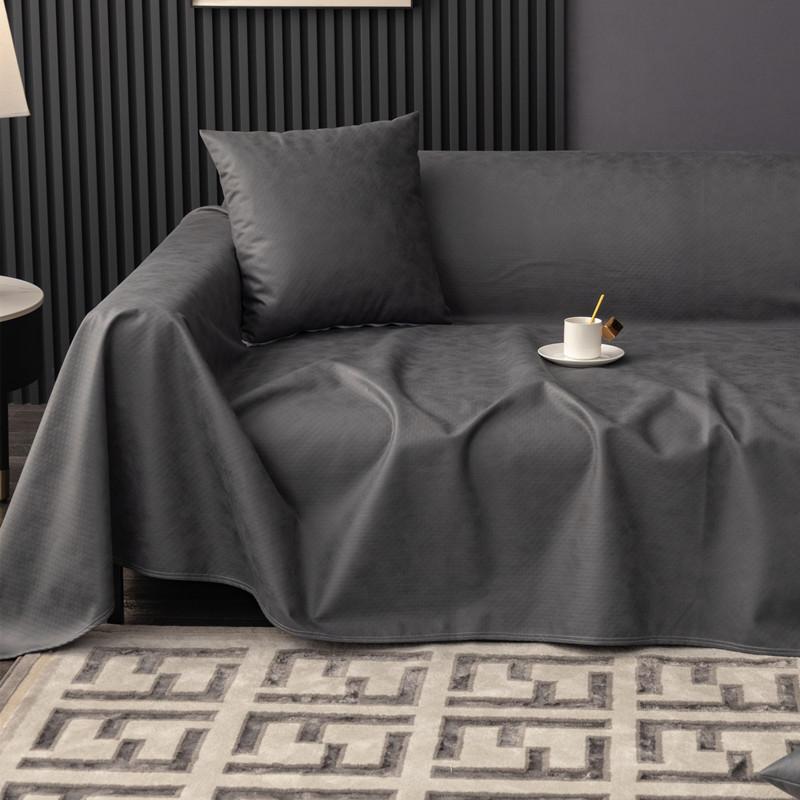 Wasserdichtes Sofatuch, Urin-Isolierung, kratzfest, für vier Jahreszeiten, universeller Antihaft-Sofabezug aus Wolle, Handtuch aus Kunstleder, Herbst und Winter 210*150 von Joom DACH