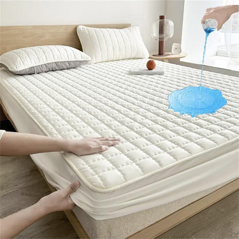 Wasserdichtes Spannbettlaken und Inkontinenz-Matratzenschoner 180x200 cm von Joom DACH