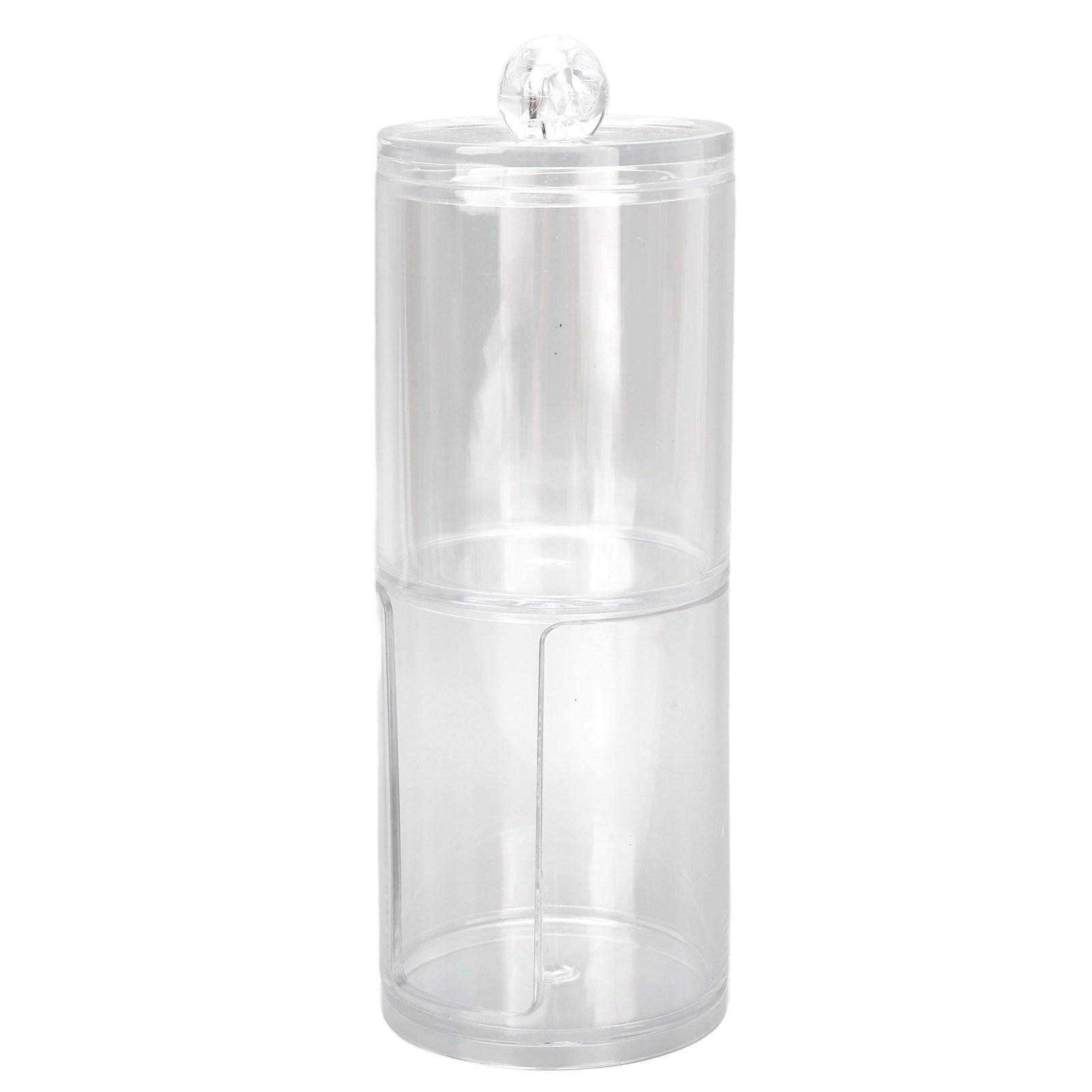 Wattestäbchenhalter Organizer Professionell Transparent Make-up Wattepad Behälter Aufbewahrungsbox für von Joom DACH