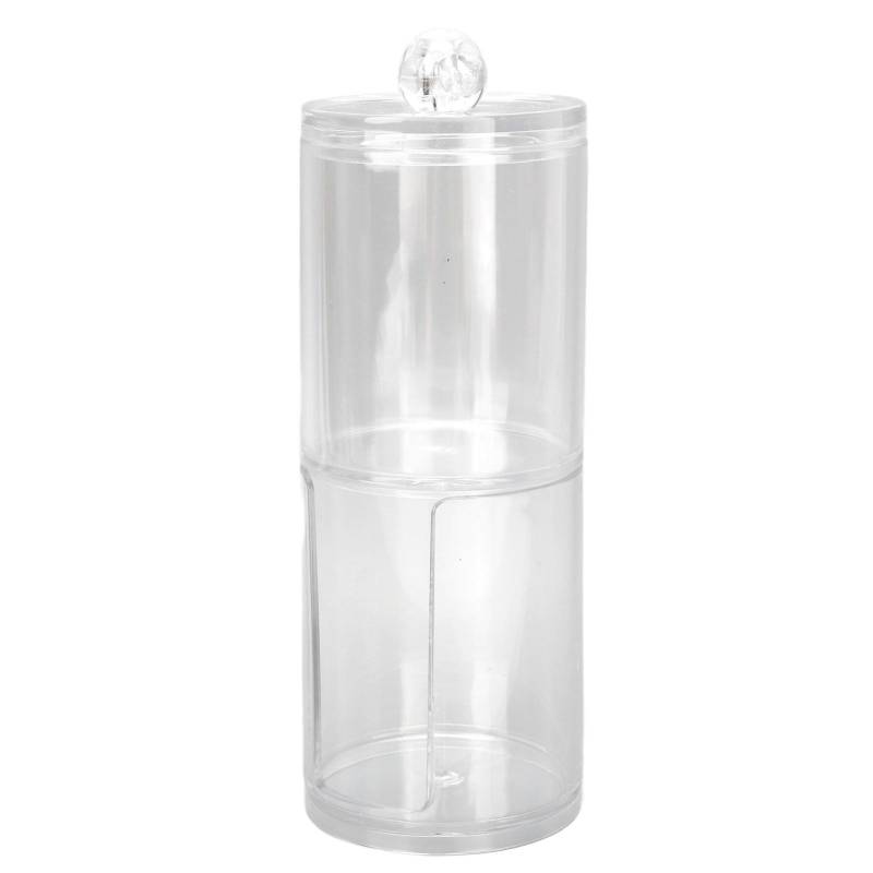 Wattestäbchenhalter Organizer Professionell Transparent Make-up Wattepad Behälter Aufbewahrungsbox für von Joom DACH